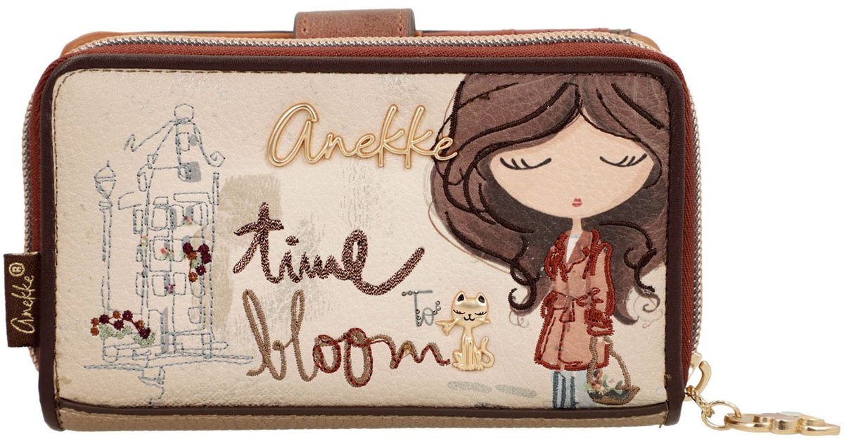 Anekke portemonnee Tulip RFID Wallet Multicolor veelkleurig