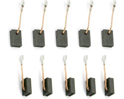 10 koolborstels voor motoren, compatibel met Bosch haakse slijpers GWS14-150, 5 x 10 x 17 mm - ShopVlot