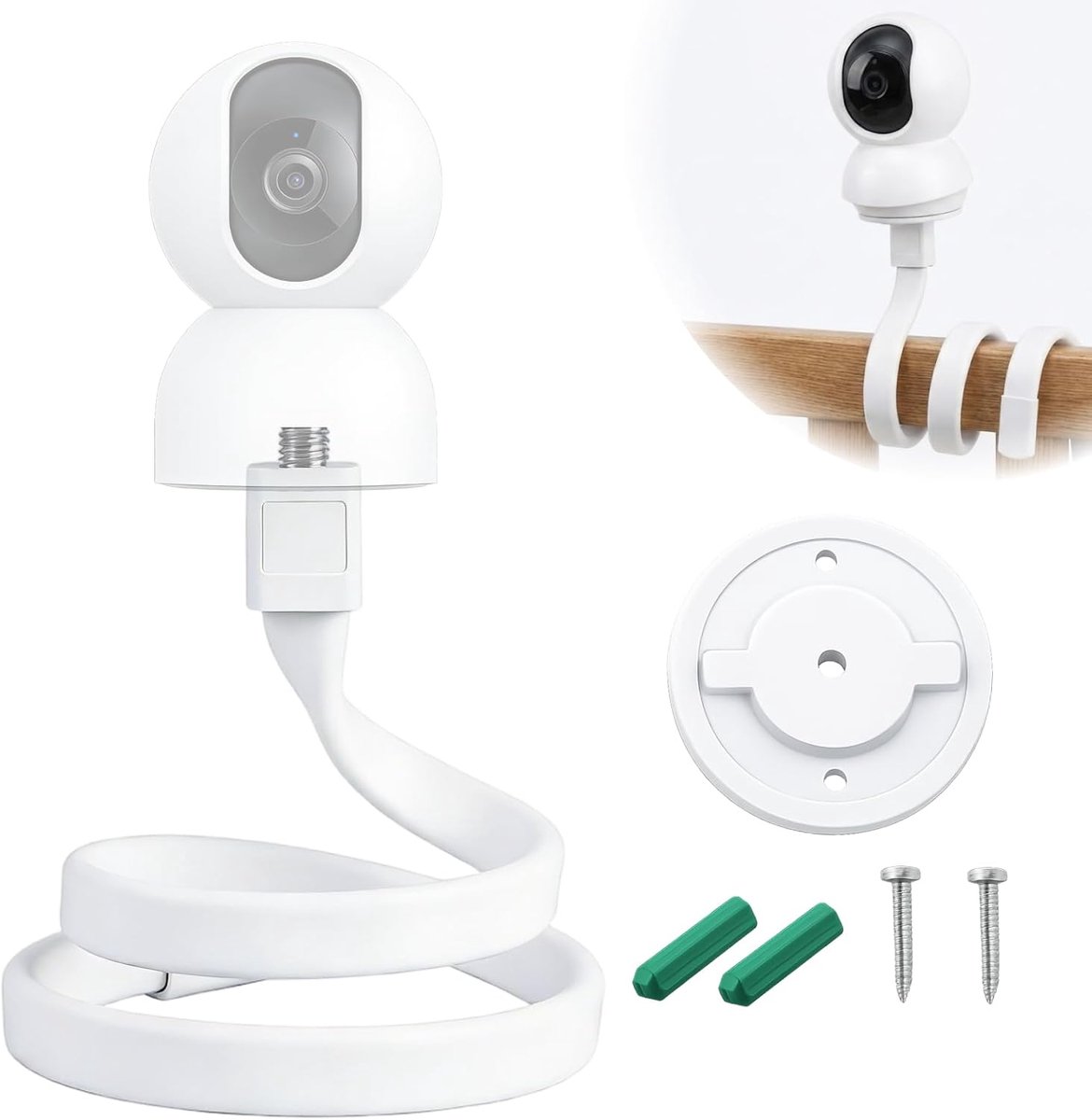 Camera houder voor C200/C210/C211/C212/C220/C225 - Flexibele babymonitor standaard - Verstelbaar voor binnengebruik - ShopVlot