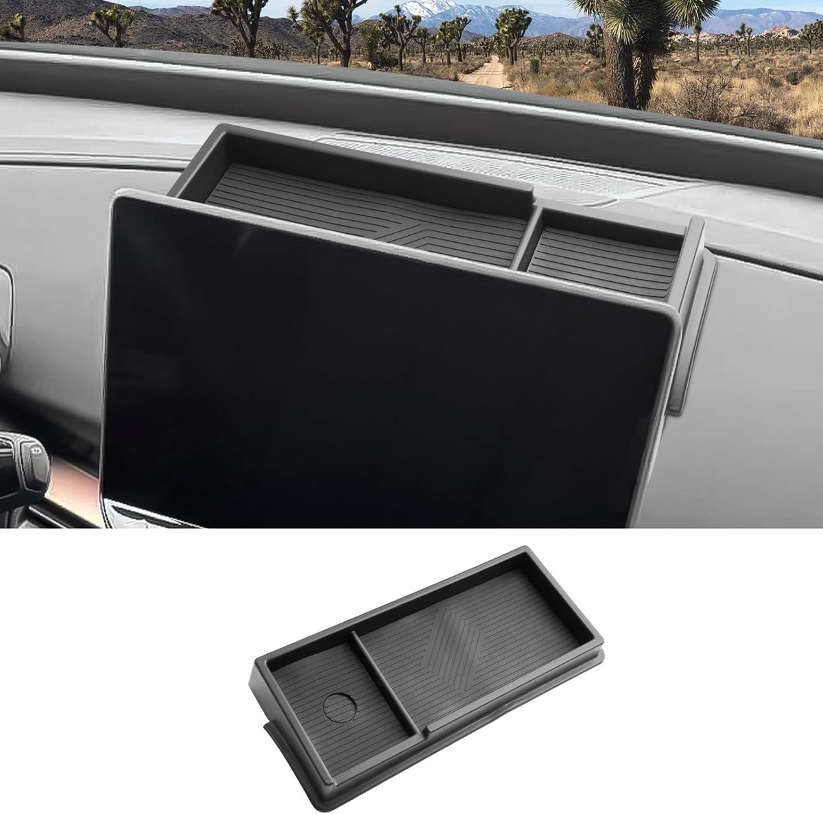 Center Console Organizer voor Cupra Tavascan 2025 2026 - 15 Inch Opbergdoos voor Handschoenenvak, Auto Accessoires en Tray voor Instrumentenpaneel