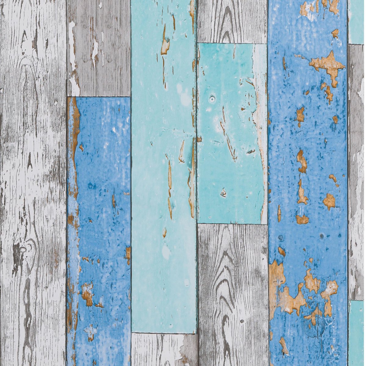 Omgoods - Zelfklevende Wallpaper met Houten Effect 44.5x500cm