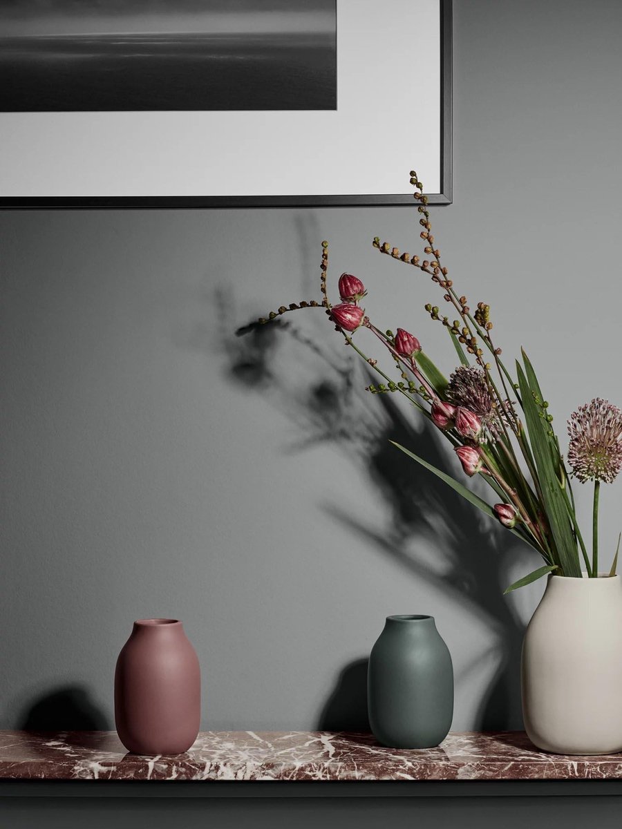 Omgoods - Elegante Aardewerken Vaas Agave Groen
