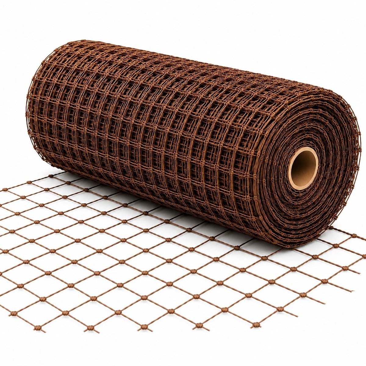Omgoods - Plastic Tuin Gaas 50 mm 1 x 5 m Bruin