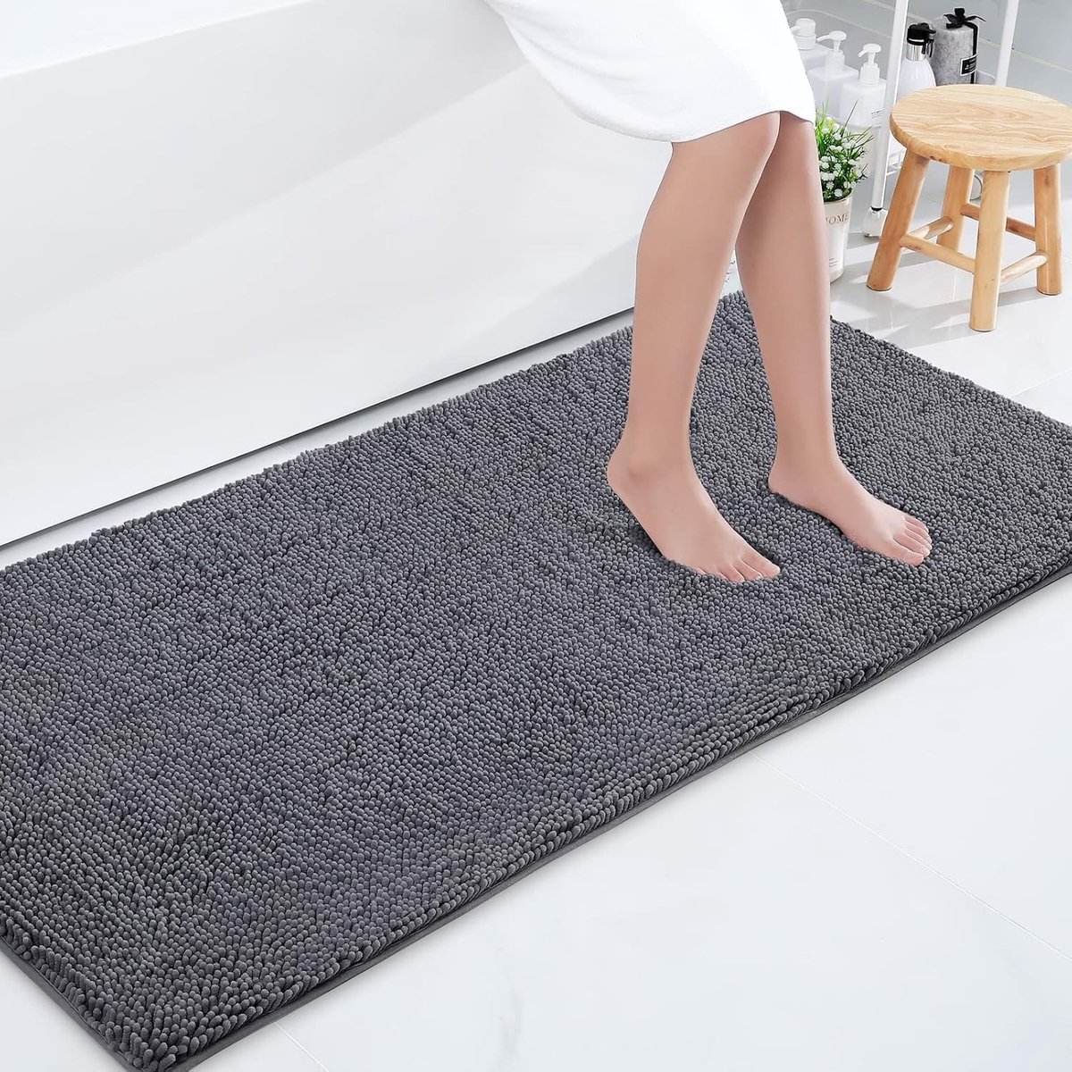 Omgoods - Zachte Microfiber Badmat - Antislip en Absorberend 60x120 cm