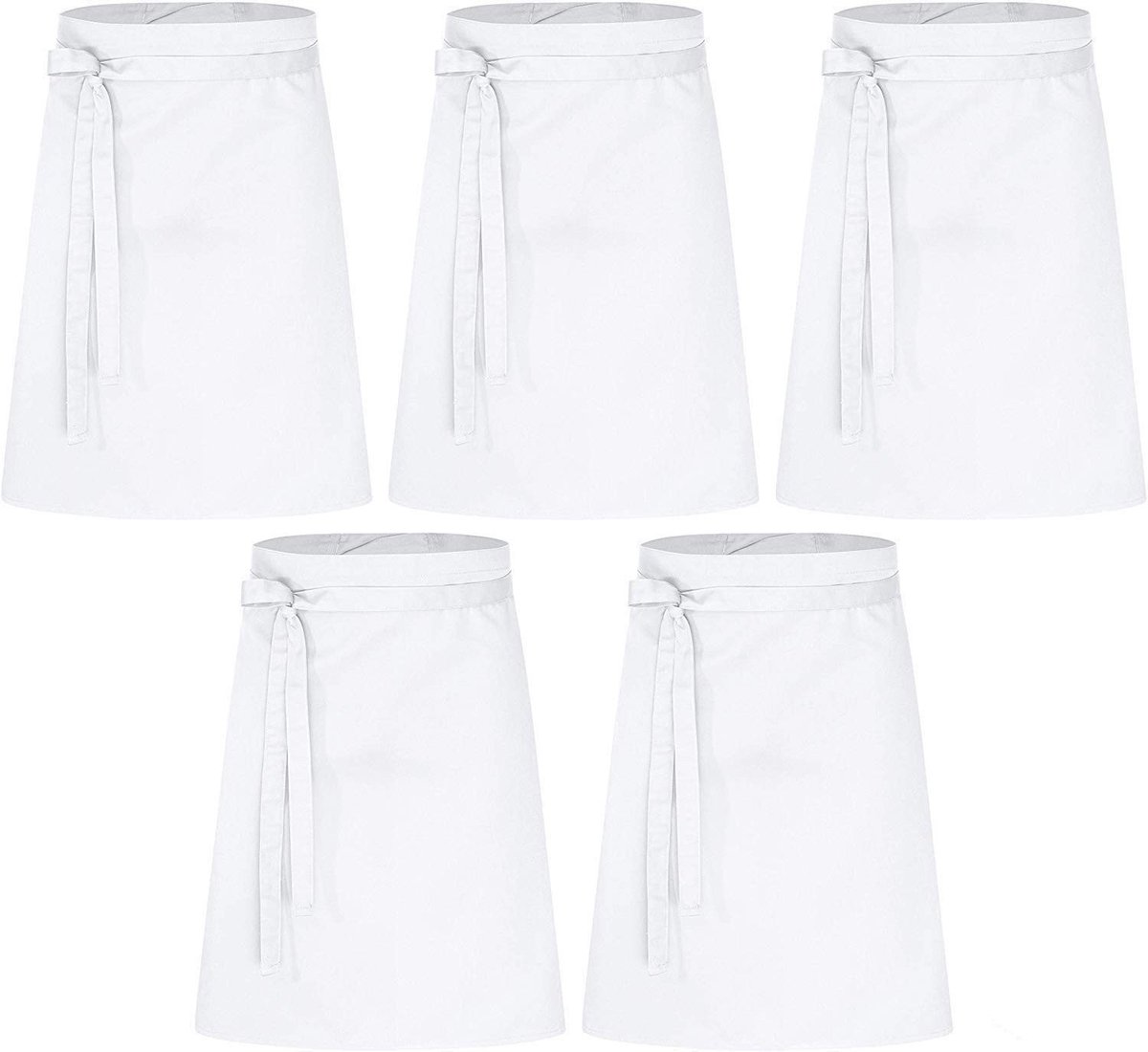 Omgoods- Kookschort Ondersteunt Bescherming - Kookschort Voorbinder - Kookschort Dames/Heren - Onderhoudsvriendelijk - Hoogwaardige Katoenmix - 60 x 80 cm - Keukenschort