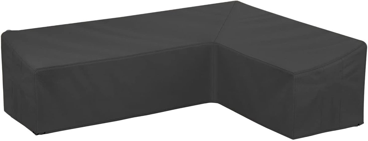 Omgoods - L-vormige Beschermhoes voor Tuinmeubelen 215 x 215 x 87 cm