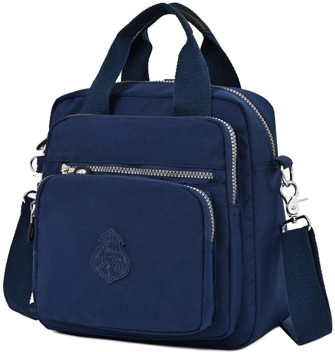 Omgoods - Multifunctionele Schoudertas voor Vrouwen in Waterdicht Nylon