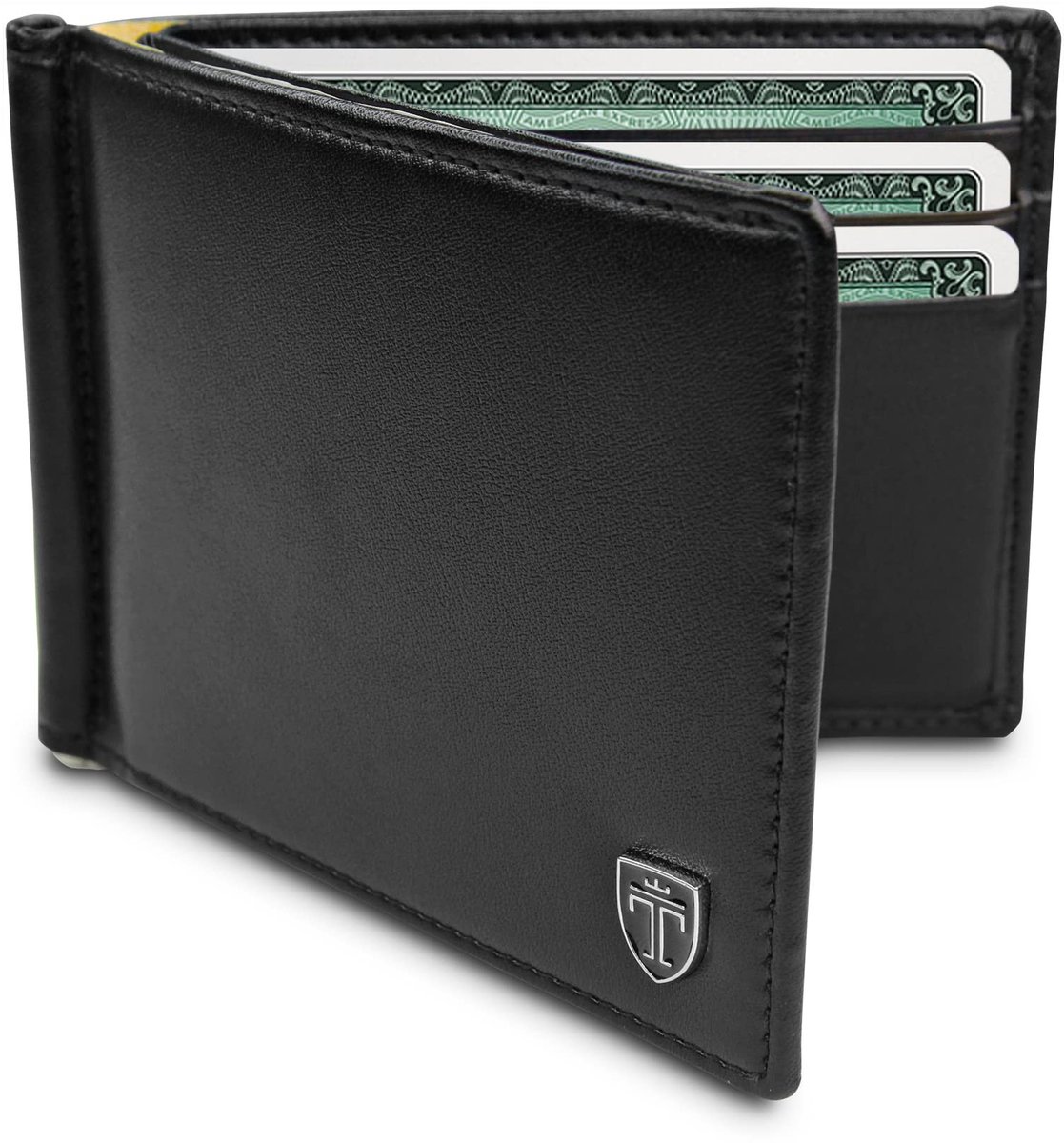Omgoods- Portemonnee Heren Slim Wallet - 8 Kaartvakken - Geldclip - RFID Bescherming - Elegant Design - Compact formaat - Kaartenetui
