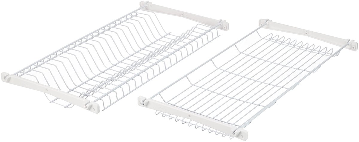 Omgoods - Wandbeugel voor Borden, Geverfd Staal, 60 cm