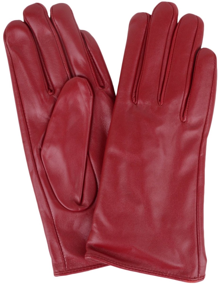 Omgoods - Premium Leren Dameshandschoenen in Rood