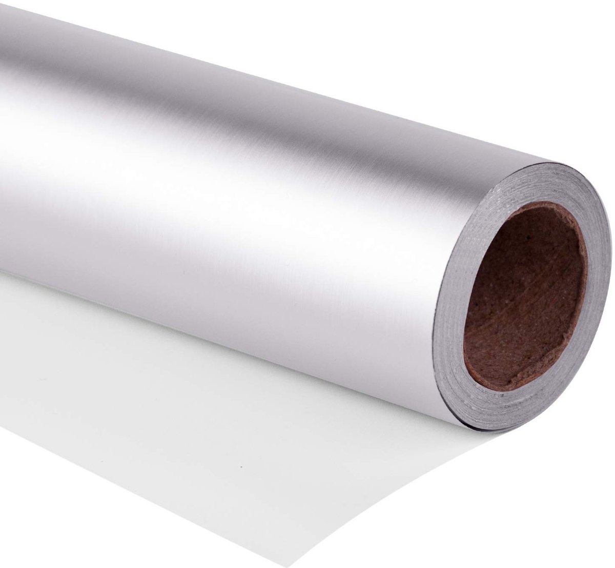 Omgoods - Cadeau Inpakpapier Matte Zilver 76cm x 10m