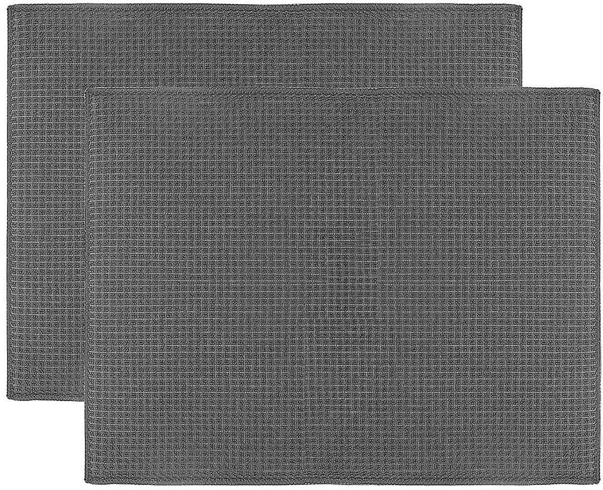 Omgoods - Microvezel Sneldrogende Mat voor de Keuken, 2 Stuks