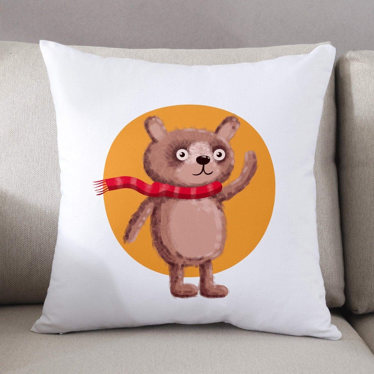 Omgoods - Decoratieve Kussenhoezen 45x45cm van Polyester met Rits