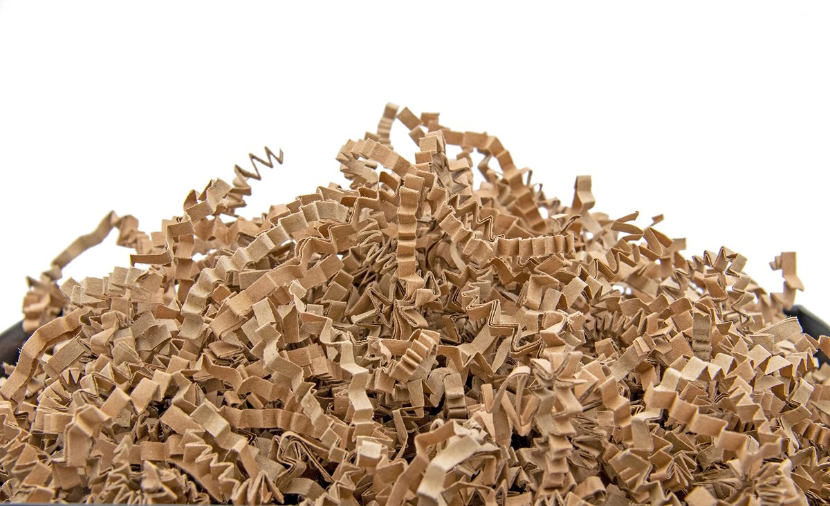 Omgoods - 1kg Gescheurd Kraftpapier voor Verpakking en Decoratie