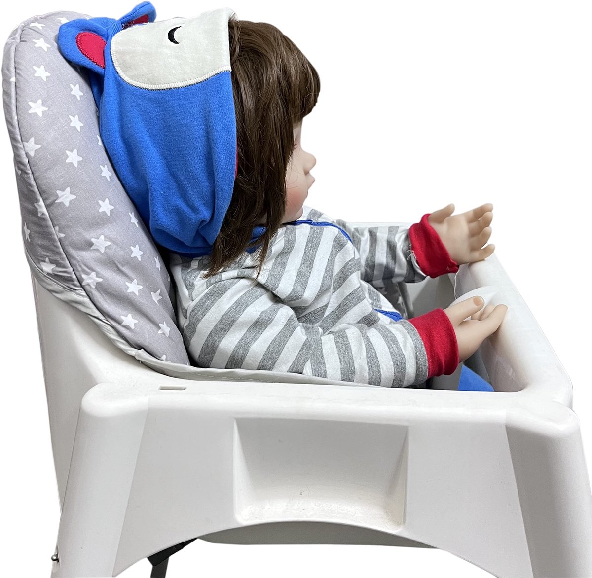 Omgoods - Zachte Katoenen Stoelhoes voor IKEA Antilop Kinderstoel – foto 4