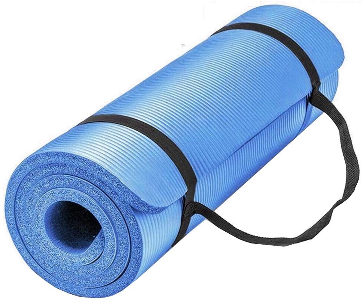 Omgoods - Yoga Mat in Blauw - Antislip en Geschikt voor Sporten