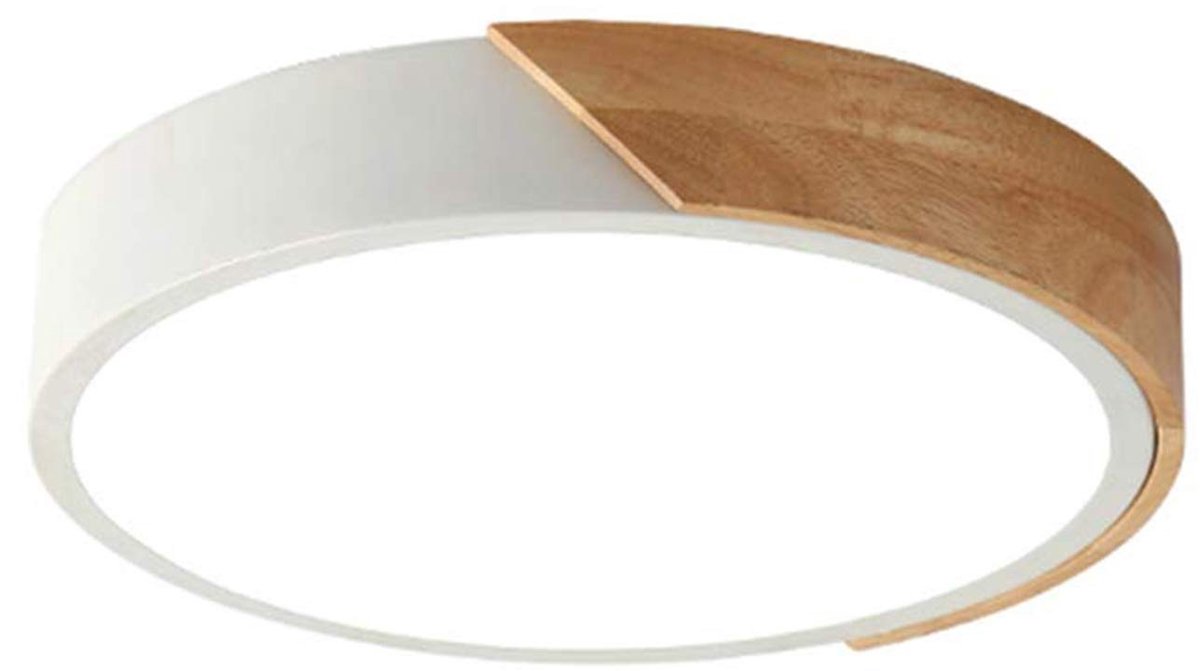 Omgoods - Moderne Drie-Kleurige LED Plafondlamp met Dimfunctie, 40 cm