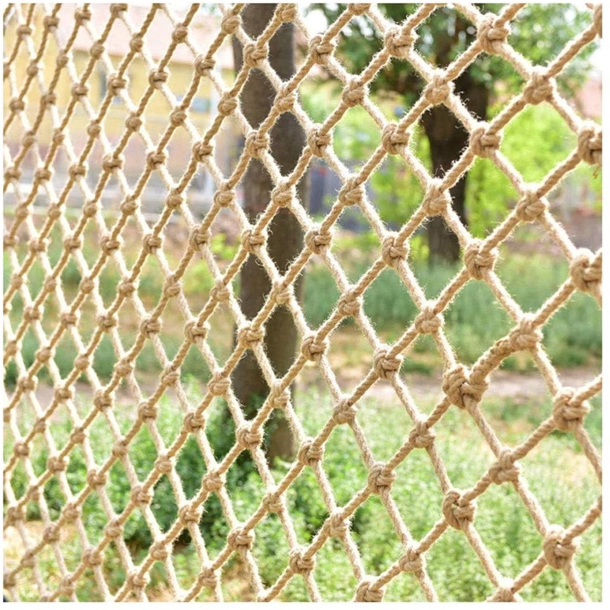 Omgoods - Veiligheidsnet van Jute Touw voor Kinderen 2 x 5 m