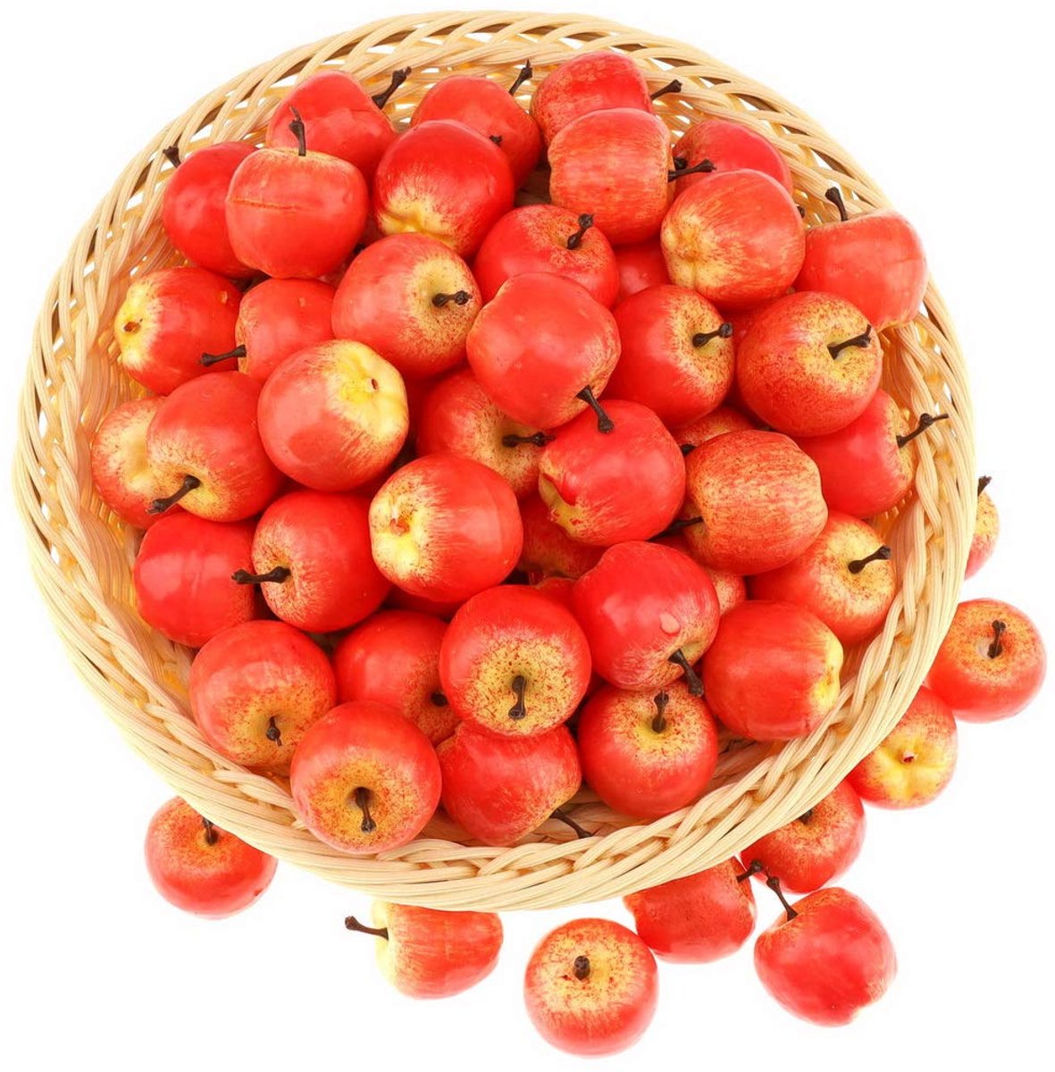 Omgoods - 30pcs Kunstfruit - Decoratieve Nep Appels - Perfect voor Woondecoratie - Roze - Ideaal voor Feestjes en Keuken