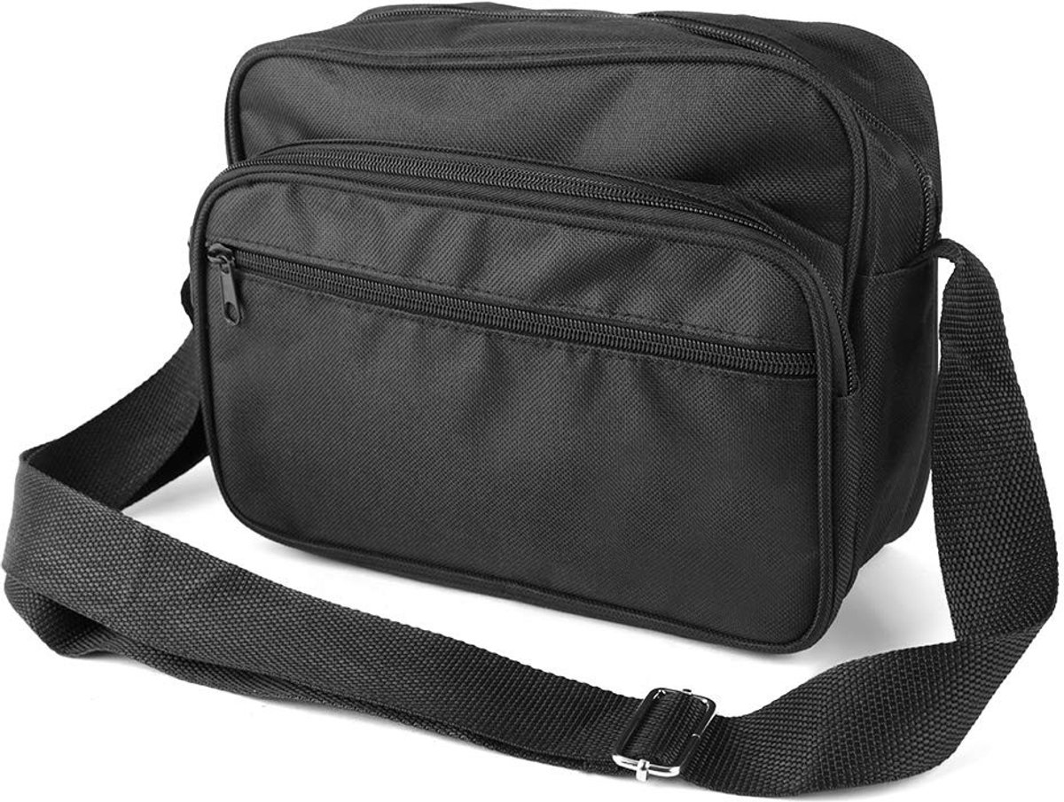 Omgoods- Gereedschapszak - Professioneel ontwerp - 600D Polyester - Verstelbare schouderband - Duurzaam - Grote opbergruimte - Voor diverse gereedschappen - Gereedschapskoffer