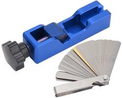 SnelShoppen - Universele Bougie Gap Tool Set - Bougie Caliber Afstel Gereedschap - Feeler Maat - Praktisch en Nauwkeurig - Voor 10mm, 12mm, 14mm, 16mm