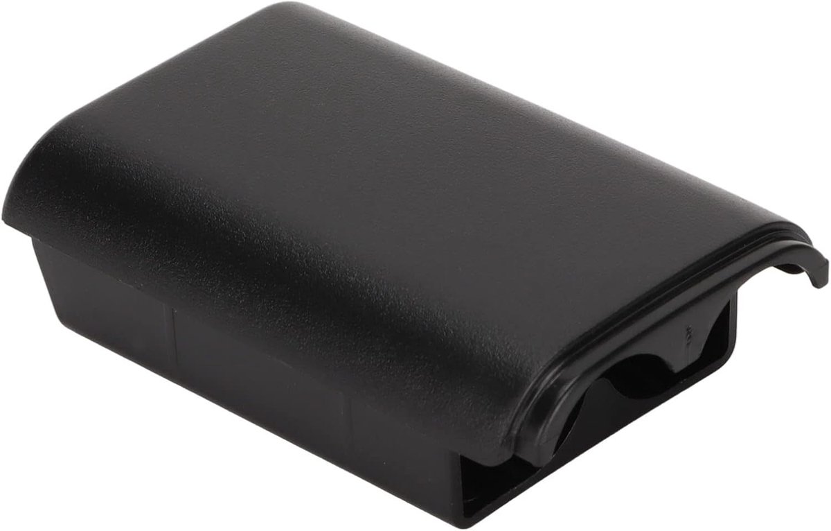 SnelShoppen - Vervangende Batterijhouder Deksel voor Draadloze Controller, Controller Batterij Deksel Shell Case (Zwart) - Geschikt voor AA Batterijen