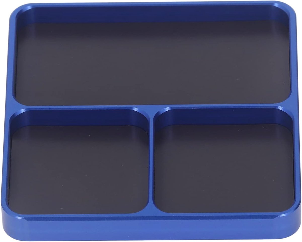SnelShoppen - Magnetische Schroefhouder, Aluminium Antislip Gereedschap Organizer voor Thuis, Kantoor, School, Doe-Het-Zelf en Knutselprojecten