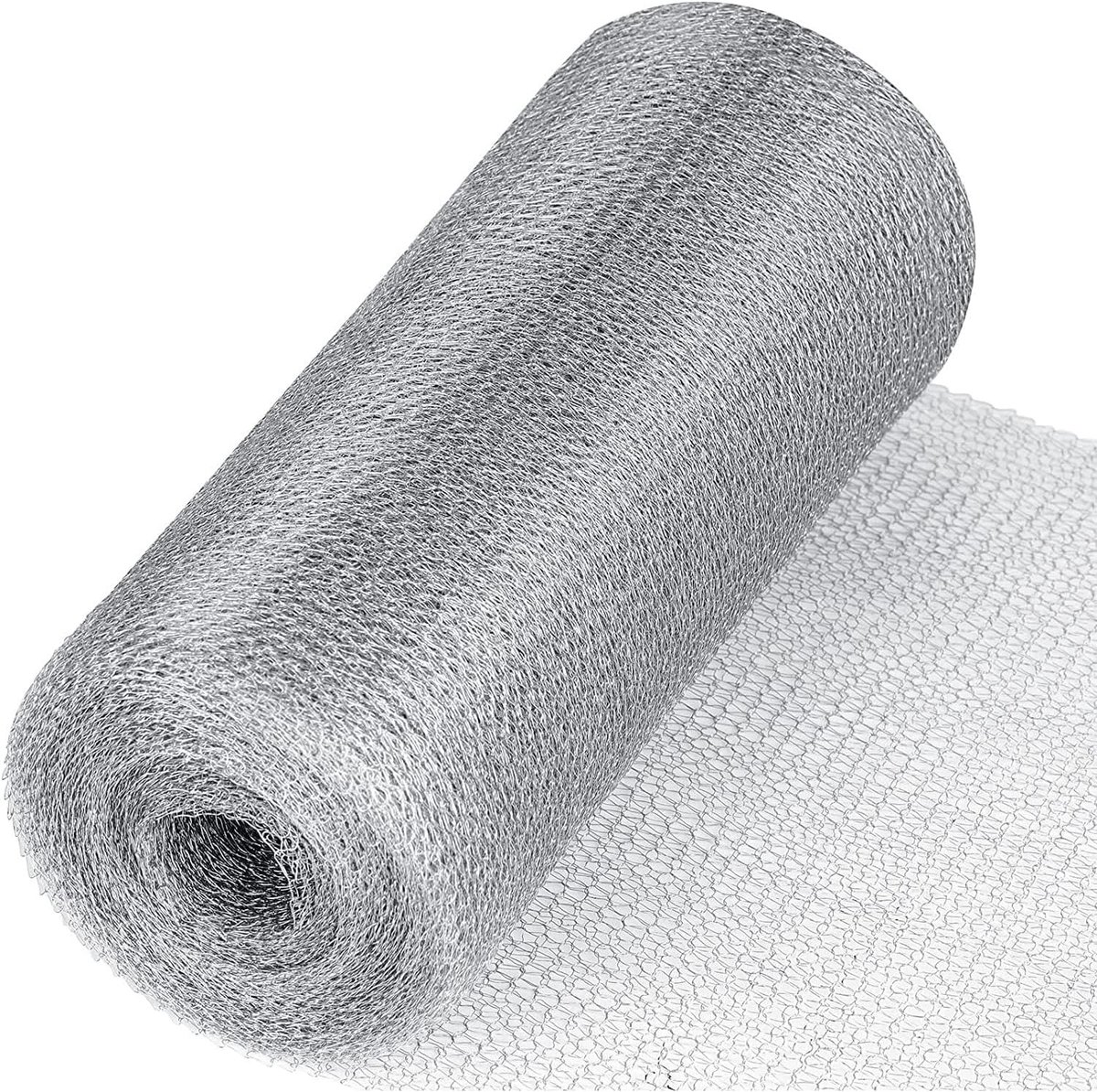 Anti-rodent net 6 m x 20 cm - roestvrij staal - voorkomt muizen, insecten en slangen - veelzijdig inzetbaar - SnelShoppen