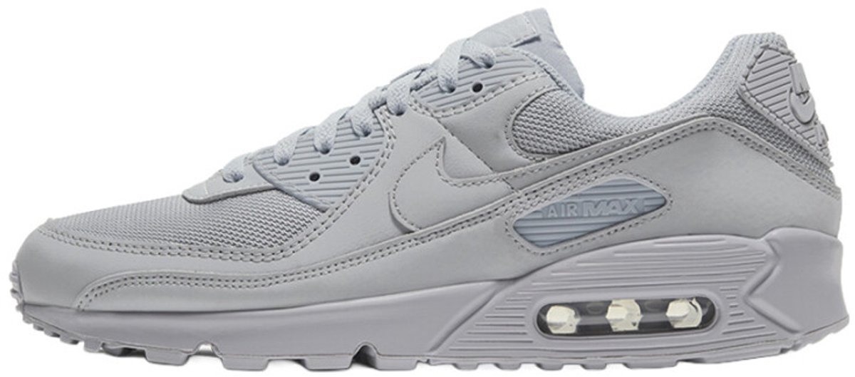 Nike Air Max 90 – Nubuck Sneakers Heren Grijs