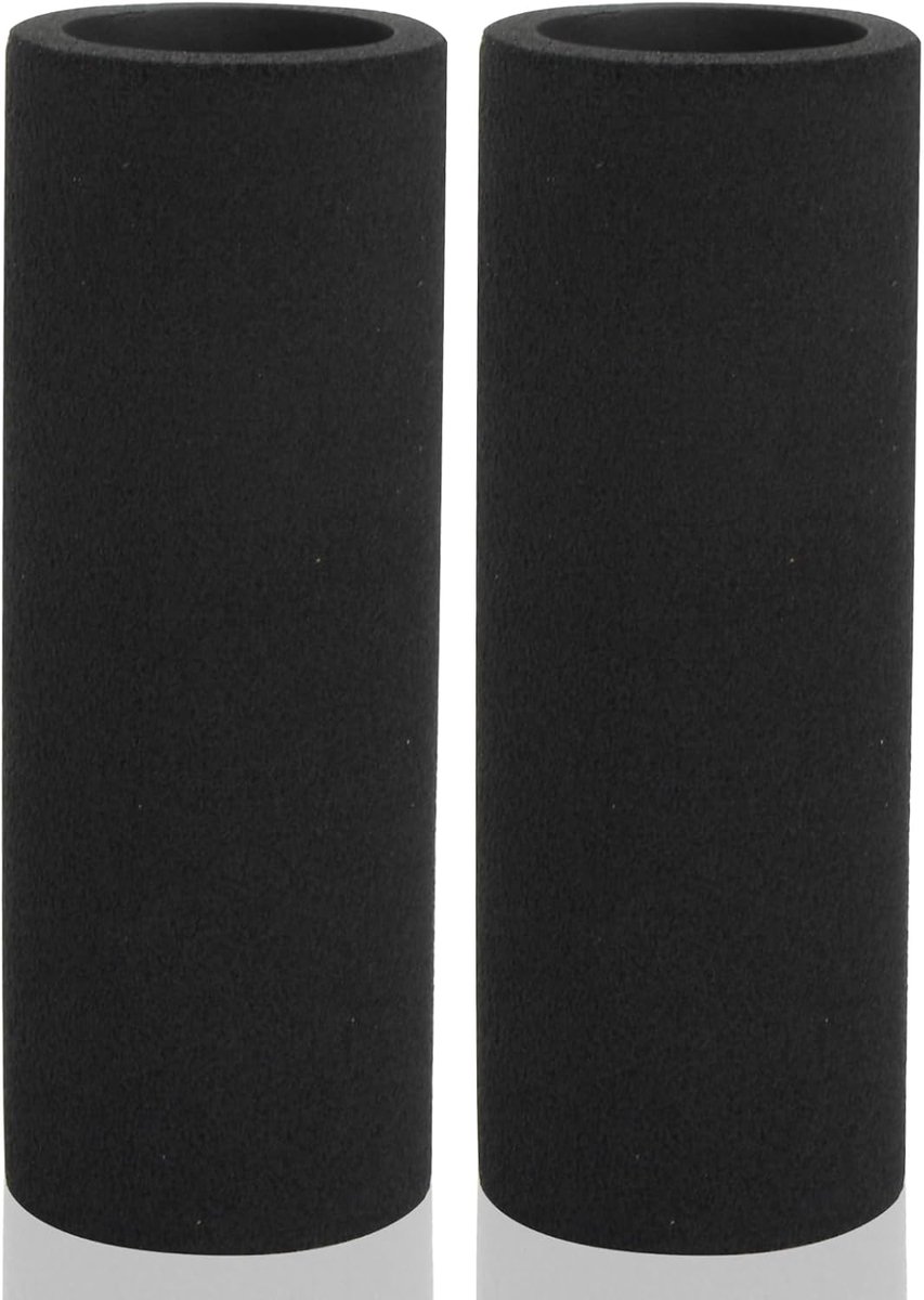 SnelShoppen - Motorfiets Handvat Bescherming Comfort Grip Antivibratie Schuim Handgrepen Voor Motorfiets Stuur - Duurzaam en Zacht