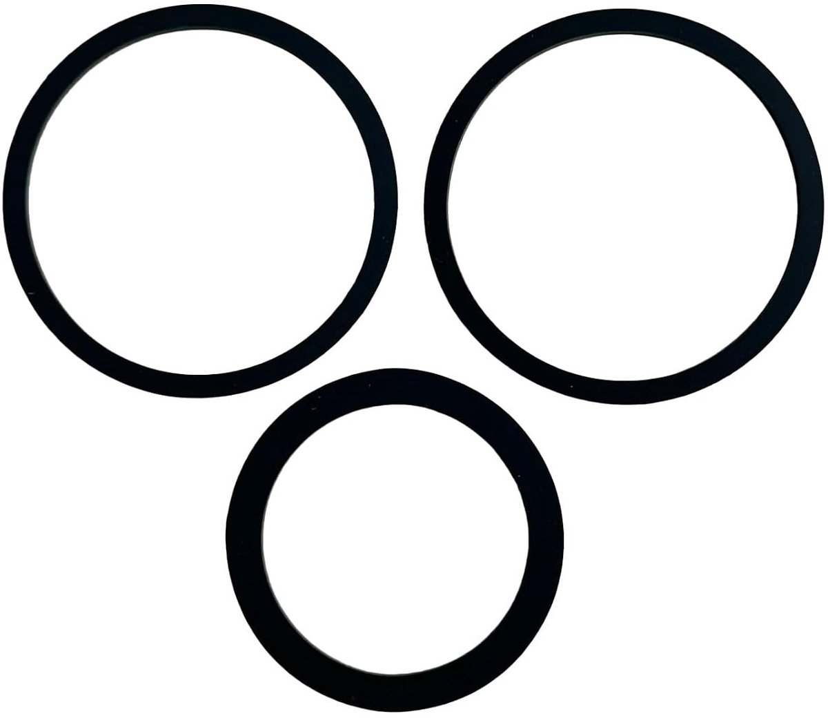 Set van 3 siliconen afdichtingen voor Hot Tub en Spa - Vervangende O-ringen voor Inlaat en Controlebasis