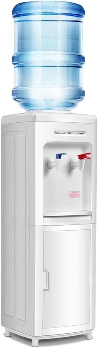 Waterdispenser - Warm en koud apparaat - Direct water tappen - Compressor koeling - 5 Liter - Wit