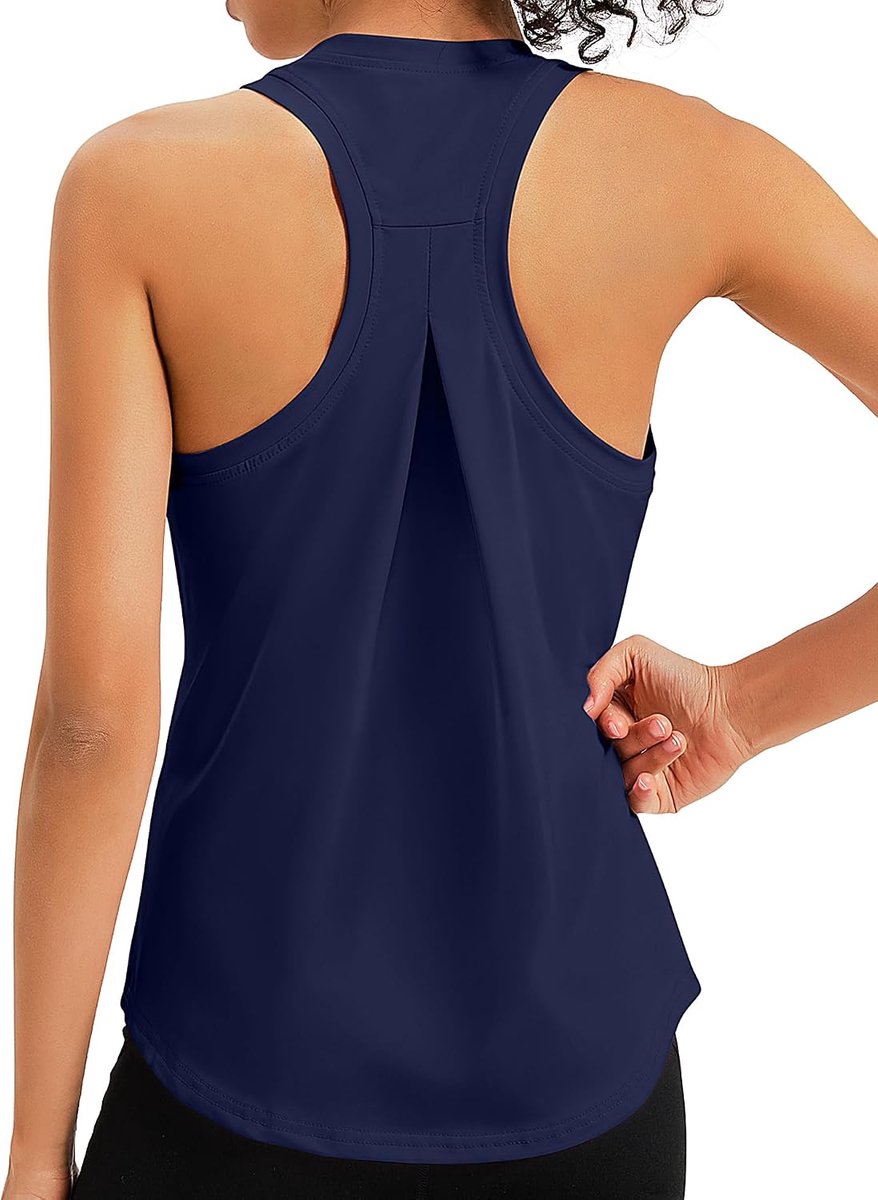 Tops voor Vrouwen Mouwloze Running Tops Racerback Sport Yoga Shirts Vrouwen