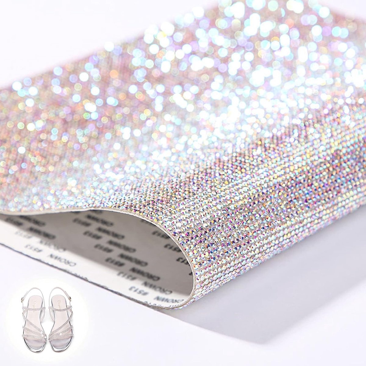 Bling Kristal Sticker DIY Auto Decoratie Glitter Steentjes Sticke Zelfklevende Edelsteen Kristallen Diamant Stickers Accessoires Scrapbooking Voor Mobiele Telefoons en Gift Versieringen