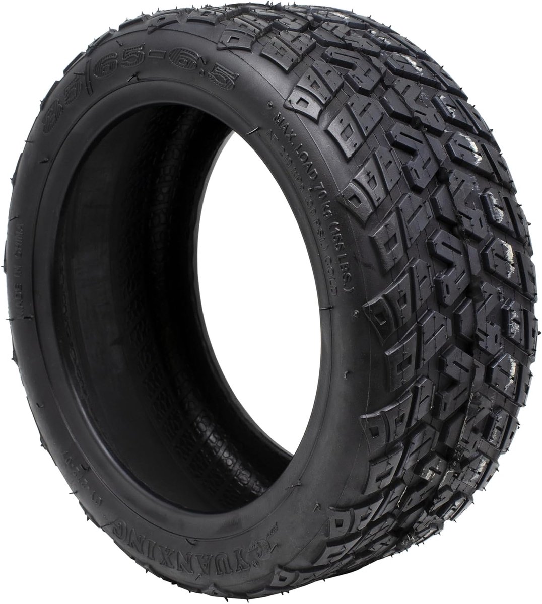 SnelShoppen - Tyres 85/65-6,5 voor elektrische scooter, hoogwaardige rubberen banden voor voor- en achterwiel, geschikt voor Kugoo G-Booster G2 pro, E