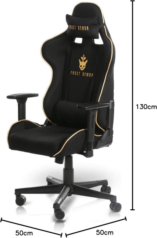 Gaming Stoel - Ergonomisch Design - Verstelbare Armsteunen - Koelgellaag - Voor Gamers en Thuiswerkers — afbeelding 2