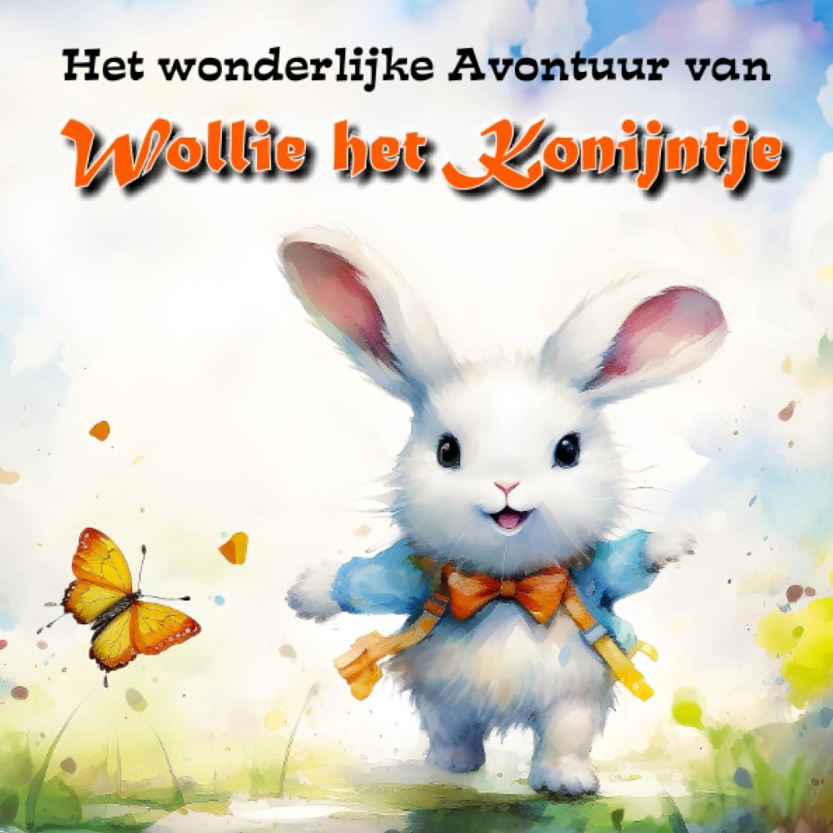 Wollie het Konijntje - Geïllustreerde prentenboek, Bedtijdverhalen voor kleuters, Leerzaam kinderboek: Het wonderlijke avontuur van Wollie het Konijntje