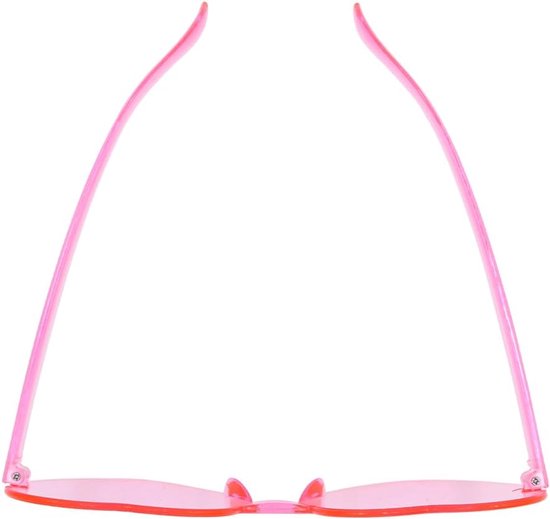 10 Pack Hart Bril Love Randloze Zonnebril Transparant Gekleurde Hart Bril Multipack Mode Funky Brillen voor Vrouwen Mannen Kinderen — afbeelding 5
