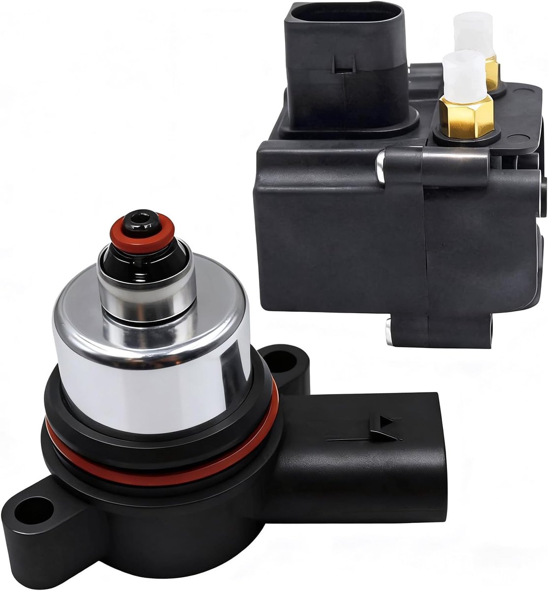 Suspension Compressor Valve Block & F02 luchtmagneetventiel geschikt voor BMW F01 F02 F07 F11 X5 F15 X6 F16 Air Ride magneetklep 37206789450 37206784137
