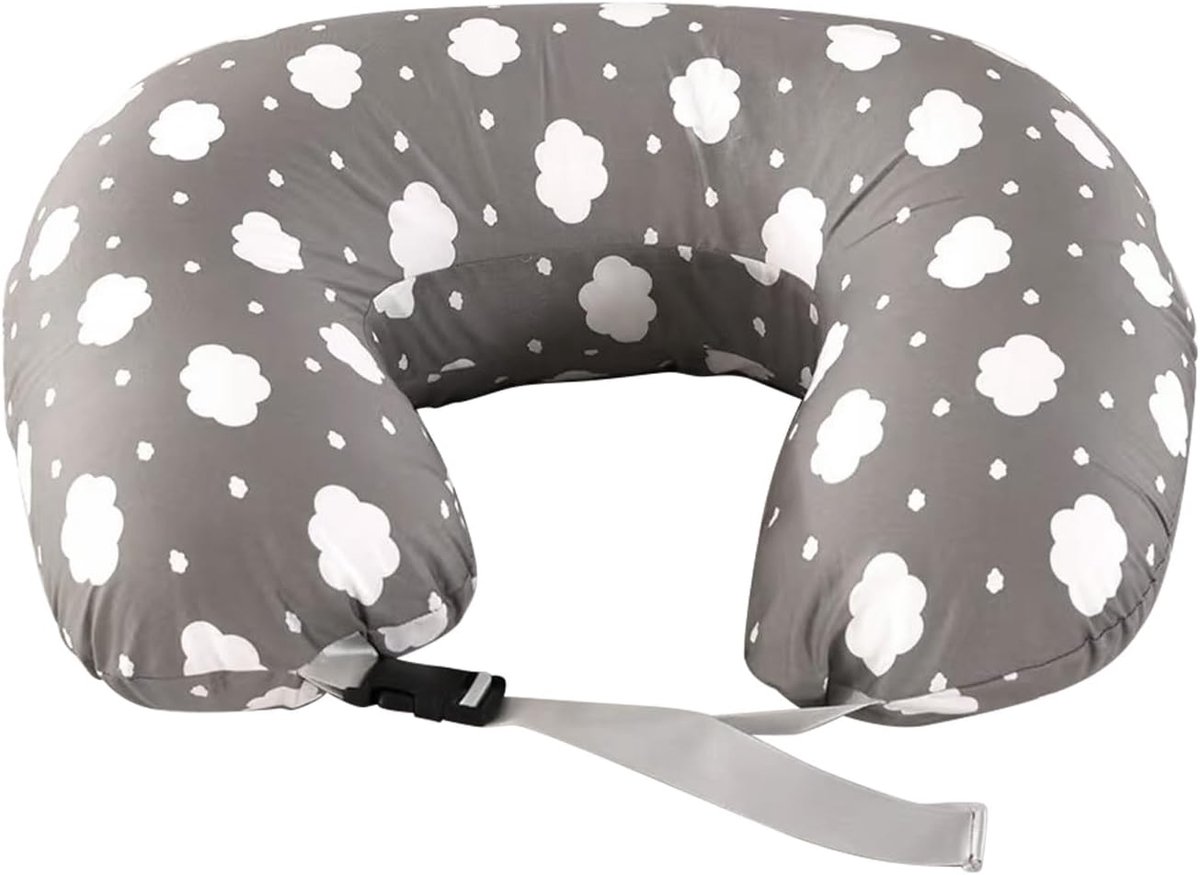 Voedingskussen met katoenen overtrek, Nursing Breastfeeding Pillow, wolken