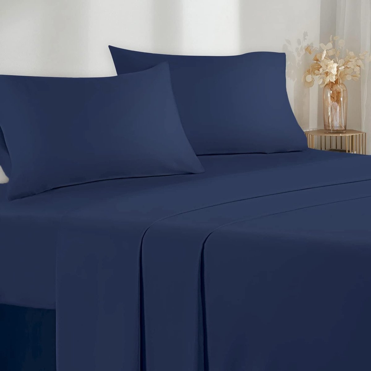 Bedlaken 120 x 190-200 cm - Microfiber - Perfecte pasvorm - Comfortabel slapen - SnelShoppen
