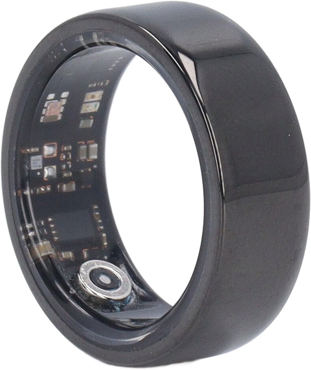 SnelShoppen - Smart Ring, BT Fitness Tracker Ring, Stappenteller met APP, IP68 Waterdichte Fitness Tracker Ring voor Dagelijks Gebruik voor Vrouwen en