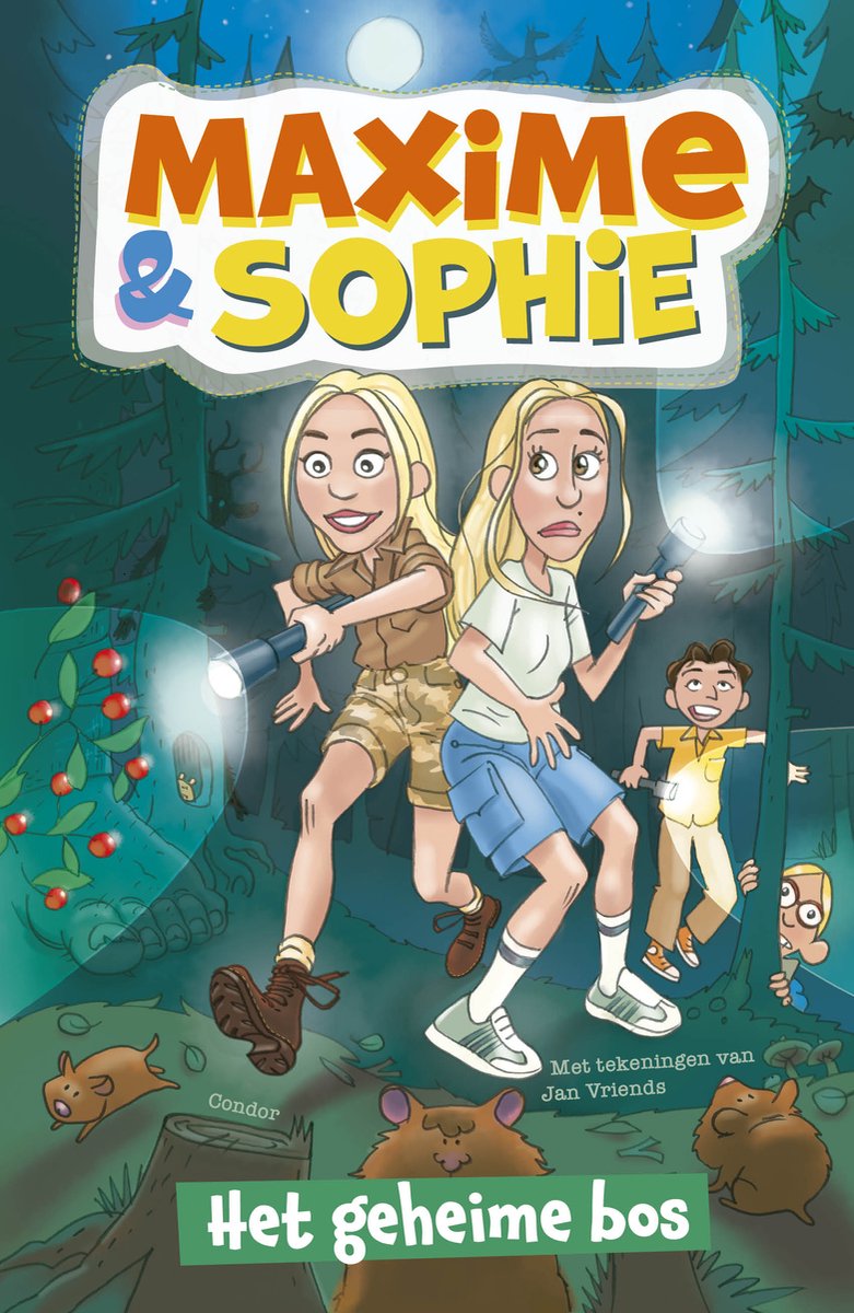 Omslag van Maxime & Sophie - Het geheime bos