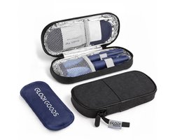 GLODI GOODS® Insuline koeltas incl. icepack – diabetes tas medische etui – koeltasje voor op reis - waterafstotend 20 x 8 x 3cm