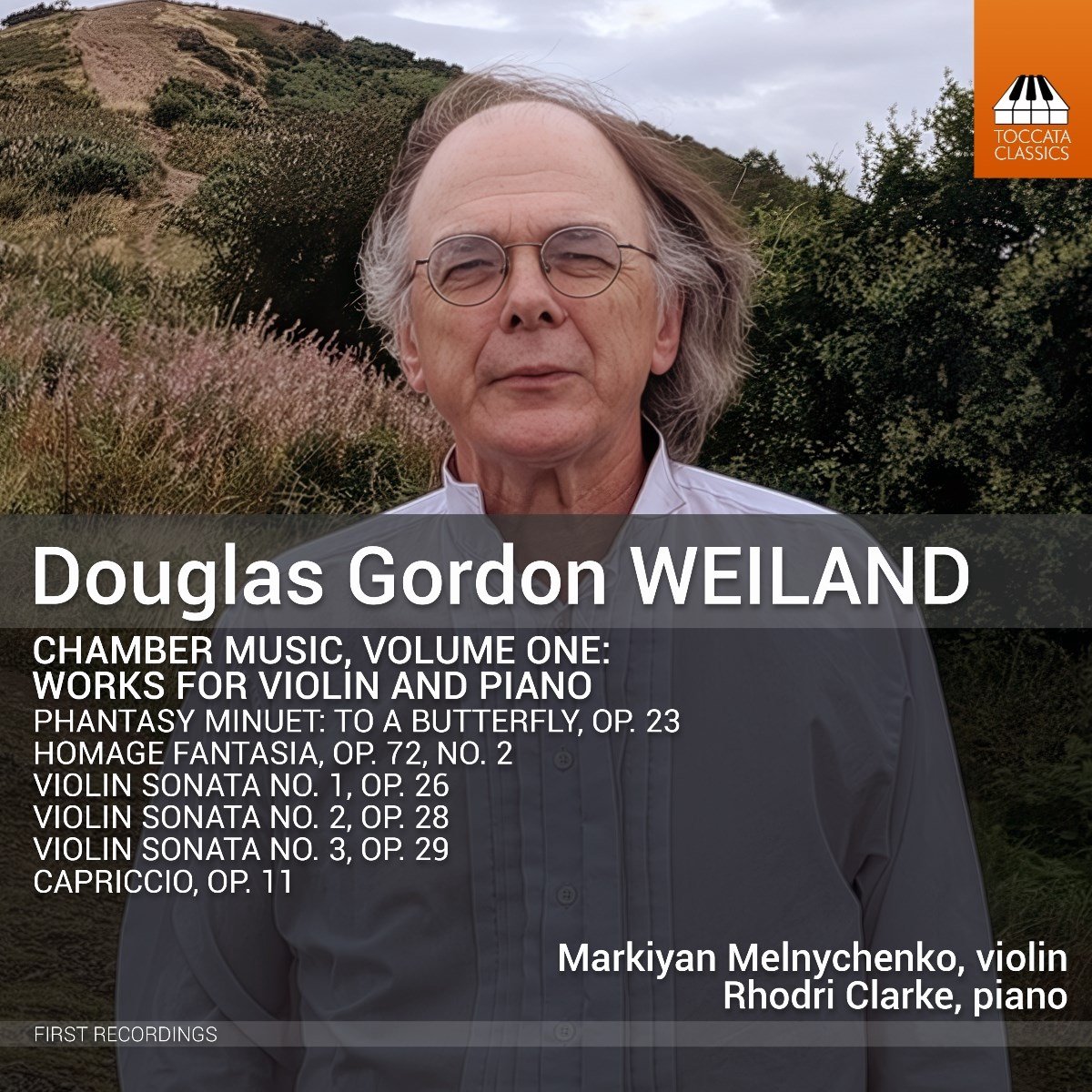 Markiyan Melnychenko, Rhodri Clarke - Weiland: Chamber Music, Volume One: Works For Violin And Piano (CD)