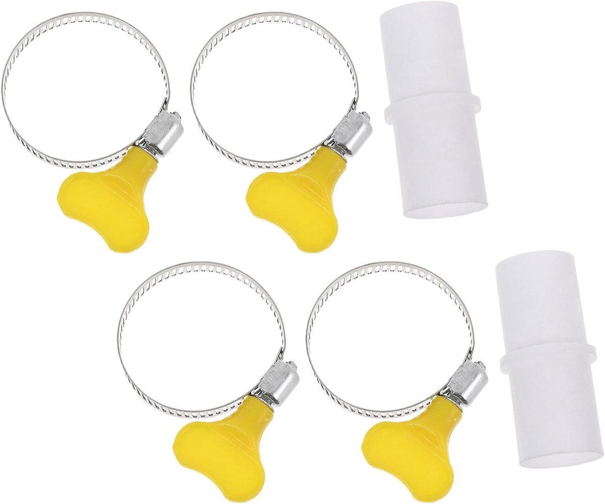 Vaatwasser Afvoerslang Koppelstuk - Afvoerleiding Adapter - Lekkages Voorkomen - Verstelbare Verlenging - 5.10X2.40X2.40CM - Geel