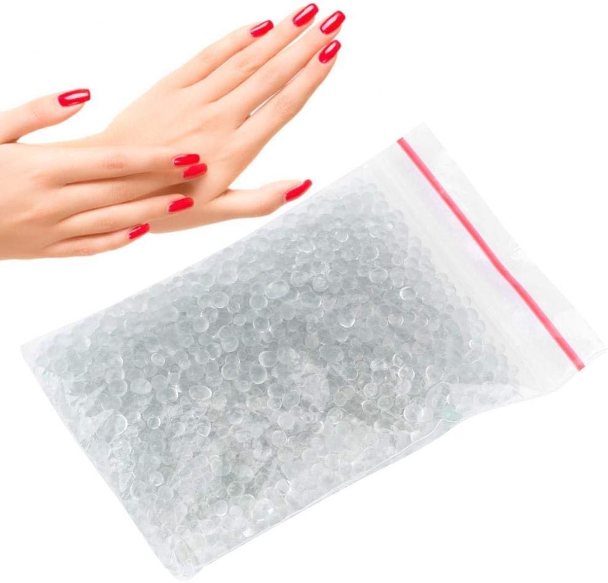 SnelShoppen - Glasballen voor Hoge Temperatuur Nagel Sterilisatie Box, Tools & Accessoires Set, Quartz Zand Kralen voor Nagel Kunst, Veilig en Gezond,
