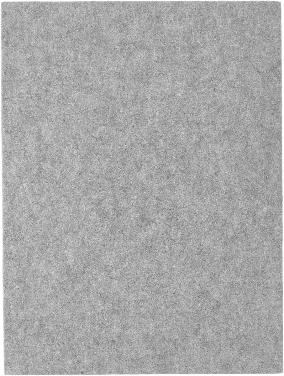 Puzzelmat Vilt - Puzzelbord Opbergmat - Puzzels Maken - Antislip Kantelbaar - 60x40 cm - Lichtgrijs