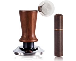 Omgoods - Espresso Tamper met Automatische Terugslag en 6 Naalden