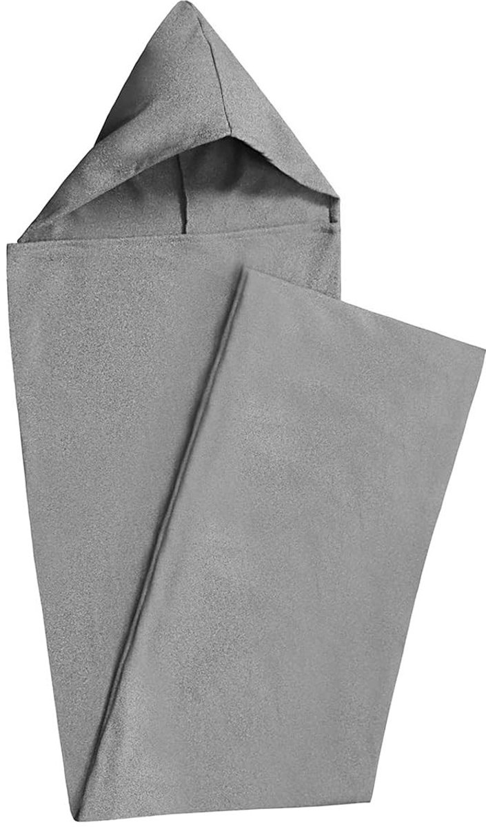 Omgoods - Slaapcapsule - Grijze 360° Verpakkende Slaapzak 185x50cm — afbeelding 2